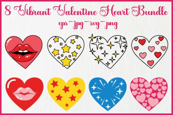 8 Vibrant Valentine Heart Bundle Review