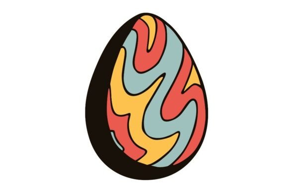 Groovy Swirl Easter Egg Embroidery Review