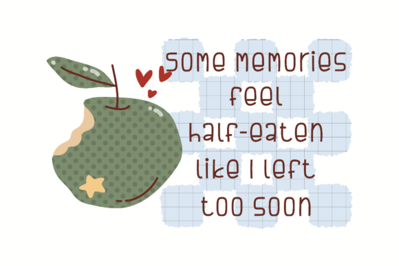 Half-Eaten Memories, Healing Journal