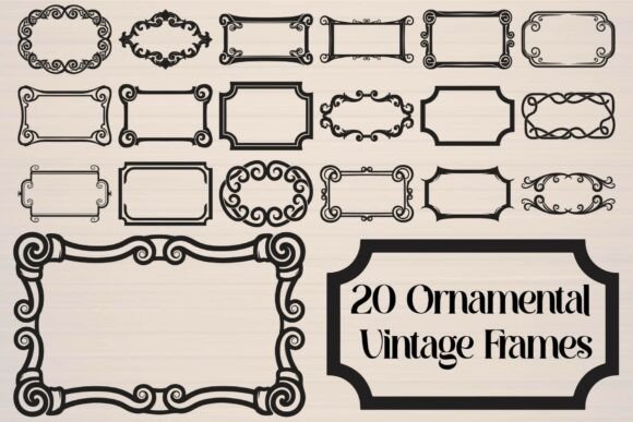 Review: Ornamental Vintage Frames for Embroidery