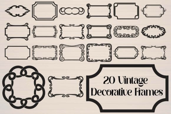Vintage Decorative Frames Bundle Review