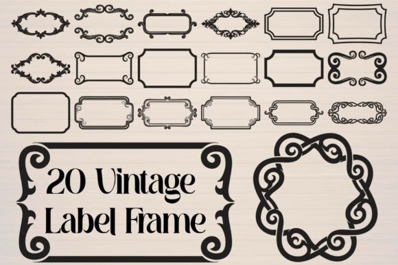 Vintage Label Frame Bundle Review