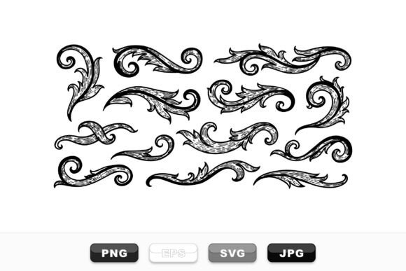 Vintage Scroll Flourish Vector Set Review