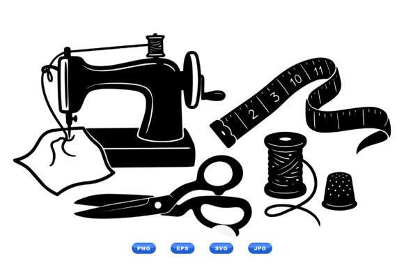 Vintage Sewing Machine Clipart Review